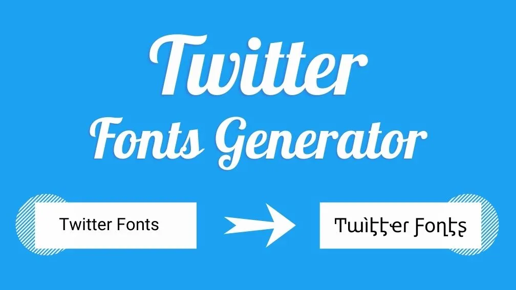 Twitter fonts generator